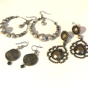 Metallic ✨ Statement Earring Bundle